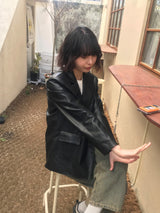ポイントウォッシングワイドデニム