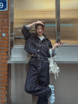 ドスステッチコットンパンツ