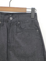 No.372 ノンスパンデニムスカート/No.372 Nonspan denim skirt (2color)