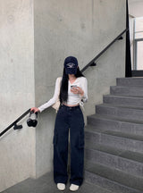 [BELLIDE MADE] カラフルコットンカーゴパンツ