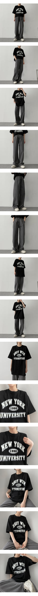 キュータピンタックデニムワイドパンツ / Cuta Pintuck Denim Wide Pants