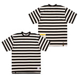 ストライプオーバーサイズTシャツ / STRIPE OVERSIZED T-SHIRTS RED / BLACK