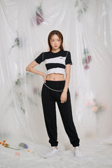 アンフッテッドショートスリーブクロップ / TOP(9284) Unfooted Short Sleeve Crop