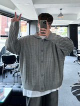 [주문폭주] 2. 레빗 골지 루즈핏 카라 가디건