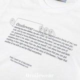 yRIB 0MW Tシャツ_white