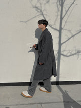 ASCLO Power Shoulder Stripe Coat (2color)