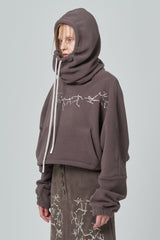 Turtleneck cropped hoodie_cocoa (6676831174774)