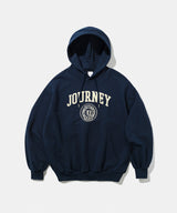 ゴールデン刺繡フーディー/Golden Emblem Hoodie (Navy)