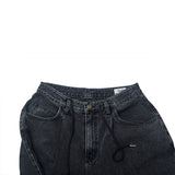 バギーデニムパンツ/MBSRCOPT102 MID90 BAGGY DENIM PANTS BLACK