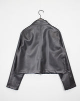 ミンクレザージャケット/Mink Leather Jacket (2color)