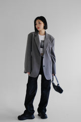 ジェントルボクシージャケット / Gentle Boxy Jacket (2color)