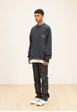 DWMUオーバーサイズスウェットシャツ/DWMU OVERSIZED SWEAT SHIRTS