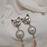 メルビーザキャットシリーズ - ザエレガンスピアス / Melbie The Cat Series - The Elegance Piercing (Silver ver.)