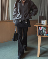 （UNISEX）ショールウィンドジャケット
