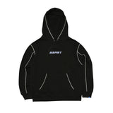 BSRBTステッチパーカー / BSR2223FWPO066 BSRBT STITCH HOODIE BLACK