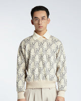 プリヴェモノグラムセーター / DVRK PRIVÉ MONOGRAM SWEATER