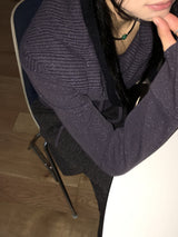 Kate グリッター タートル オフショルダー T シャツ