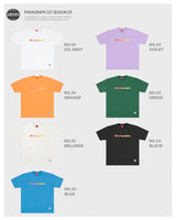 paragraph Flame High Frequency T-shirt 7color (6562909880438)