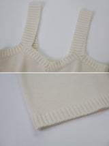 Soft Pastel Knit Sleeveless (4color)