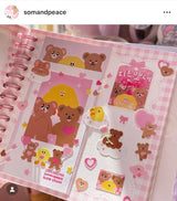 Heart pocket ♡ twin ring notebook