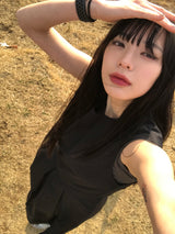 ニュームーンピンタックロングワンピース