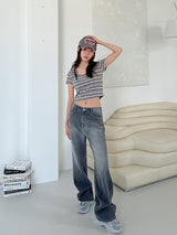 エディションクロップTシャツ/Edison Crop T-shirt (3color)