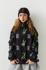 フリースプルオーバー / BSR2223FWPO003 TR BSR FLEECE PULLOVER BLACK