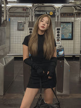 (ウォーマーset) レディーウォーマーワンピース