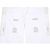 WDフューチャーリフレクティブトラックパンツ / BSR2223FWPT040 WD FUTURE REFLECTIVE TRACK PANTS WHITE