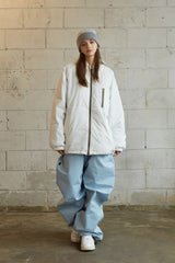 スーパーワイドパンツ / BSR2223FWPT008 LOGO COTTON SUPER WIDE PANTS SKY