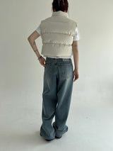 2ボタンワイドパンツ/no.1797 Two Button Wide Pants (2color)