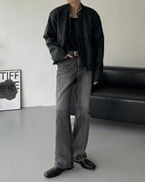 OA　パッド入りマット加工レザージャケット(2 colors)