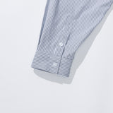 フロントポケットポイントストライプシャツ / FRONT POCKET POINT STRIPE SHIRTS - SKY BLUE