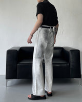 キコスコッチショートスリーブカラーニットウェア / OWN Kiko Scotch Short-Sleeved Collar Knitwear (2 colors)