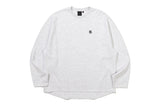 レタリングロングスリーブ / LETTERING LONG SLEEVE_LIGHT GREY