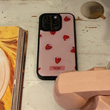 エポキシストロベリーパターンスマホケース