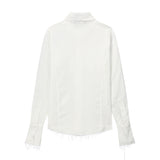 グランジパンクシャツ - WHITE