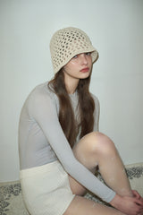 BONNIE bucket hat_lightbeige