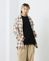 オーバーサイズレトロチェックシャツ / Overfit Retro Checked Shirt_2color