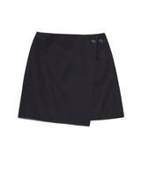 ハピネスツーボタンラップスカート