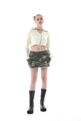 ミリタリーミニスカート/MILITARY MINI SKIRT