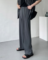 CR スローリネン半袖ジャケット / CR Slow Linen Half Sleeve Jacket (2 colors)
