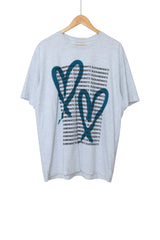 ブラッシュハートショートスリーブTシャツ / Brush Heart Short Sleeve T-shirt