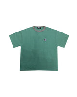 コラボレーションストライプTシャツ / PUBLUX × GRAVER - GREEN