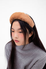 버니 헤드밴드_소프트 브라운 / Bunny headband_soft brown (6656021594230)