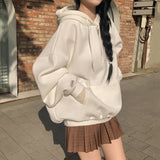 [BELLIDE MADE] Hug napping boxy loose fit hoodie