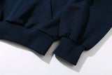 ゴールデン刺繡フーディー/Golden Emblem Hoodie (Navy)
