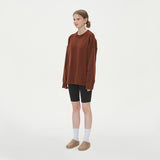 CASHLIKE ROUND NECK KNIT_CARMEL (6612839530614)