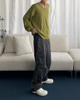 ディトビーズウォッシングカーゴパンツ / CL Ditto beads Washing cargo pants (3 colors)