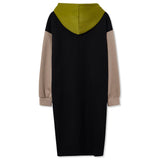 HOODIE LONG JERSEY DRESS_BLACK (6609947983990)